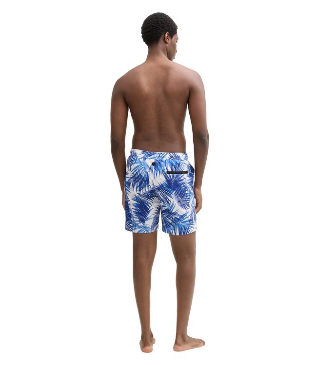 All over printed swim shorts