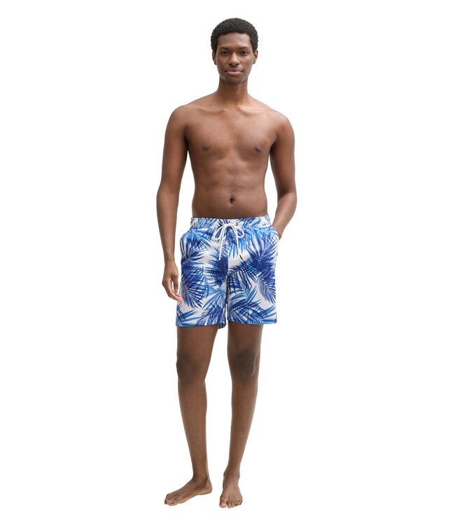 All over printed swim shorts