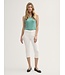 TOM TAILOR Kate Denim Capri Whisper White