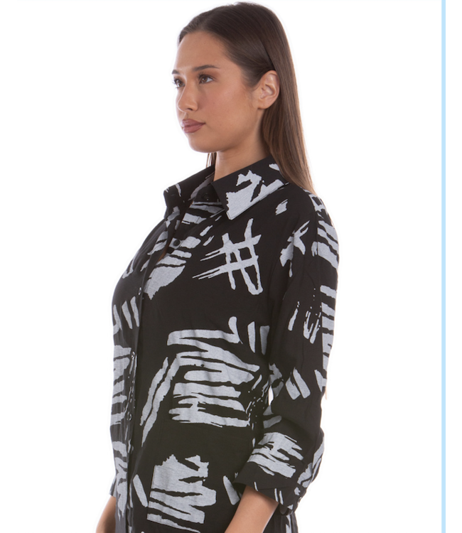 Tunic Abstract Printed Top
