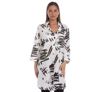 Tunic Abstract Printed Top