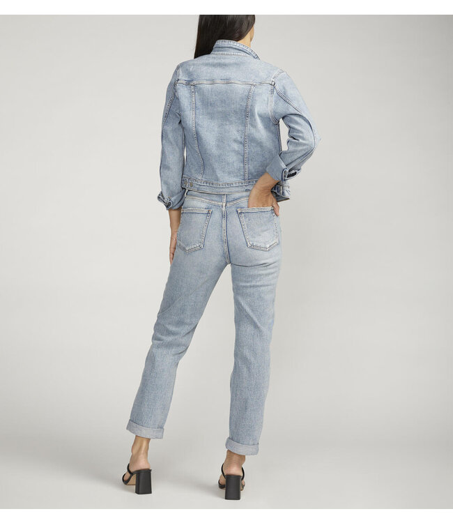 Silver Jeans FITTED JEAN JACKET