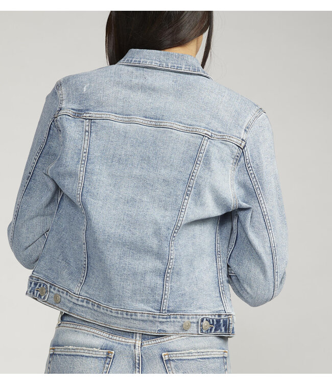 Silver Jeans FITTED JEAN JACKET