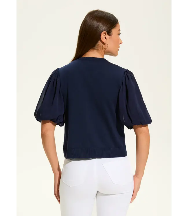 FDJ Elbow Sleeve Cardigan