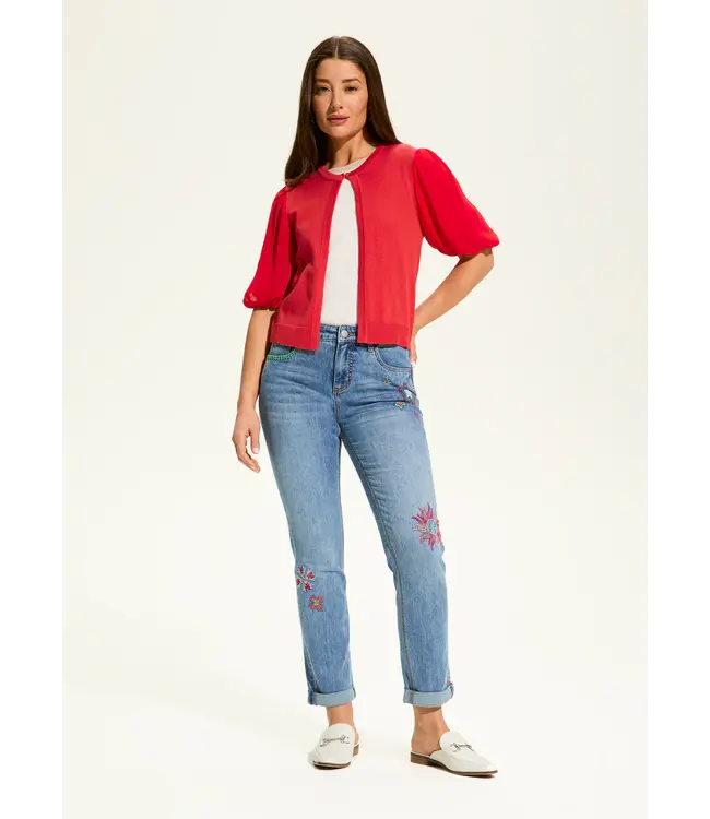 FDJ Elbow Sleeve Cardigan