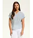 FDJ FRENCH DRESSING FDJ Short Sleeve Stripe Top, Blue Stripe