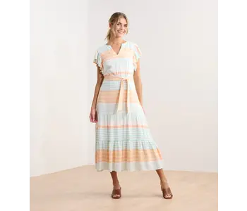 Hatley Hailey dress echo stripes