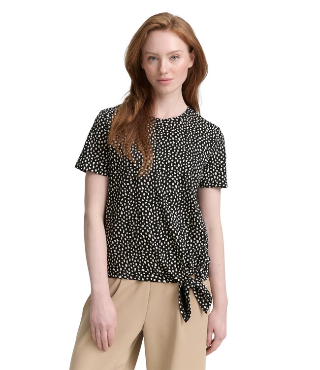 TOM TAILOR T-shirt with knot detail