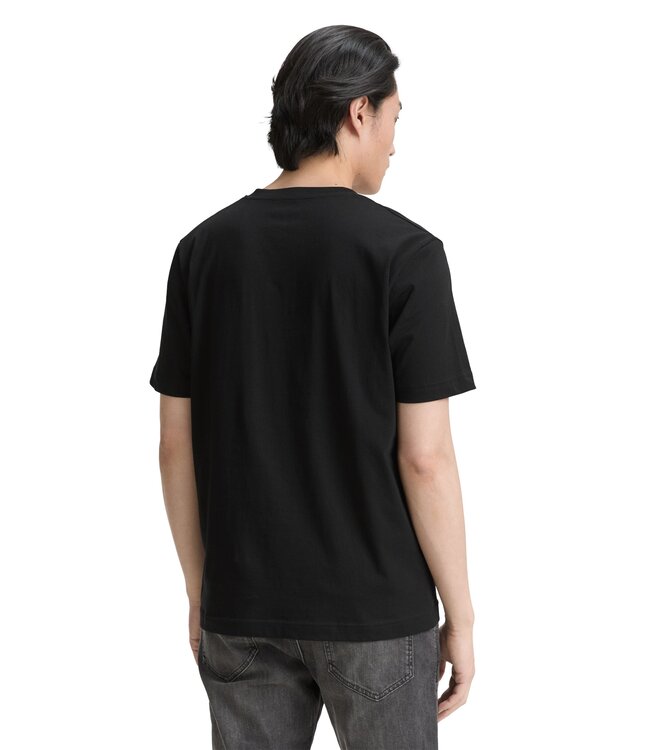 set of 2  100% Cotton V Neck T-shirt in double pack