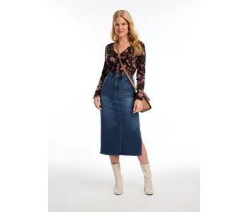 AUTHENTIC DENIM SKIRT