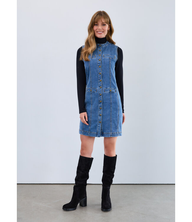 FDJ  Long Denim Vest