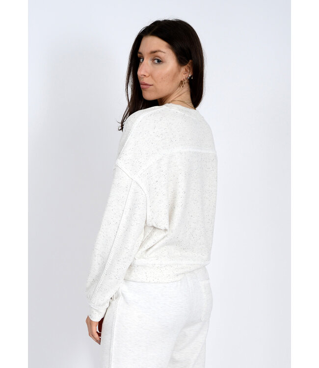 LUCIE  LONG SLEEVE SCUBA FABRIC  PULLOVER