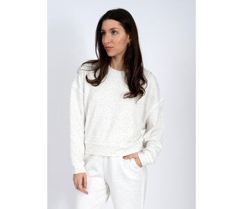 LUCIE  LONG SLEEVE SCUBA FABRIC  PULLOVER