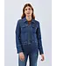 FDJ FRENCH DRESSING FDJ Zipper Front Jean Jacket Dark Indigo