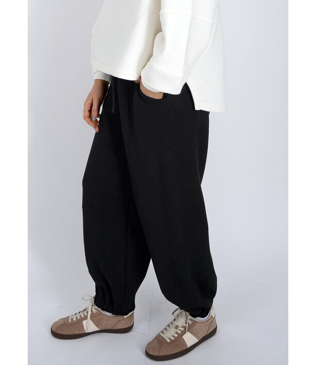 RD Style BARREL PANTS BLACK