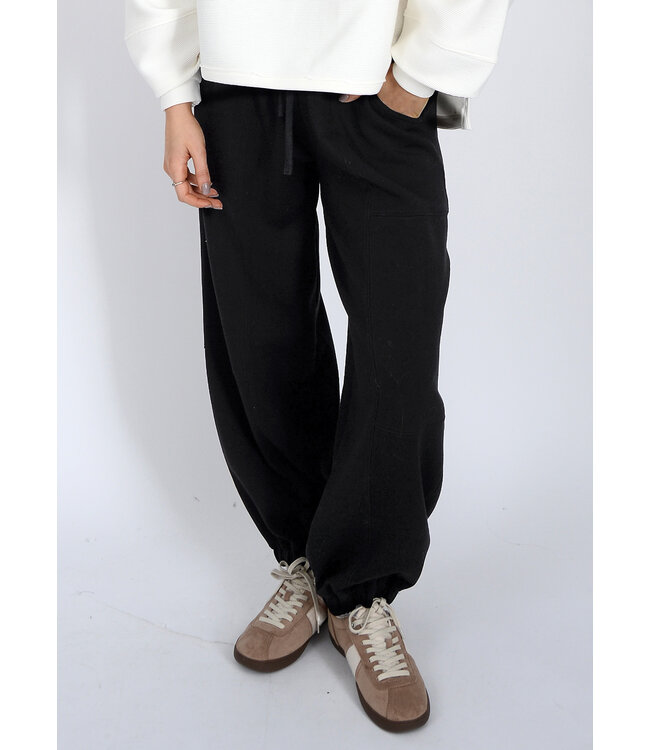 RD Style BARREL PANTS BLACK
