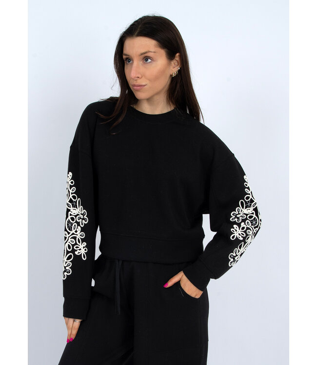 RD Style LUCIE  Long Sleeve SHORT PULLOVER