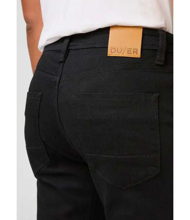 Performance Denim Relaxed Taper - Black