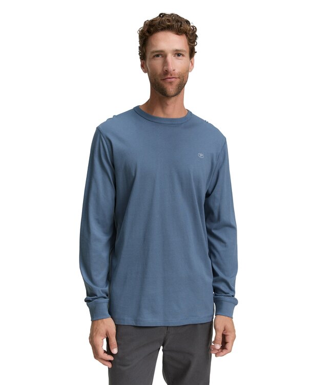 Tom Tailor Basic cotton long-sleeved shirt