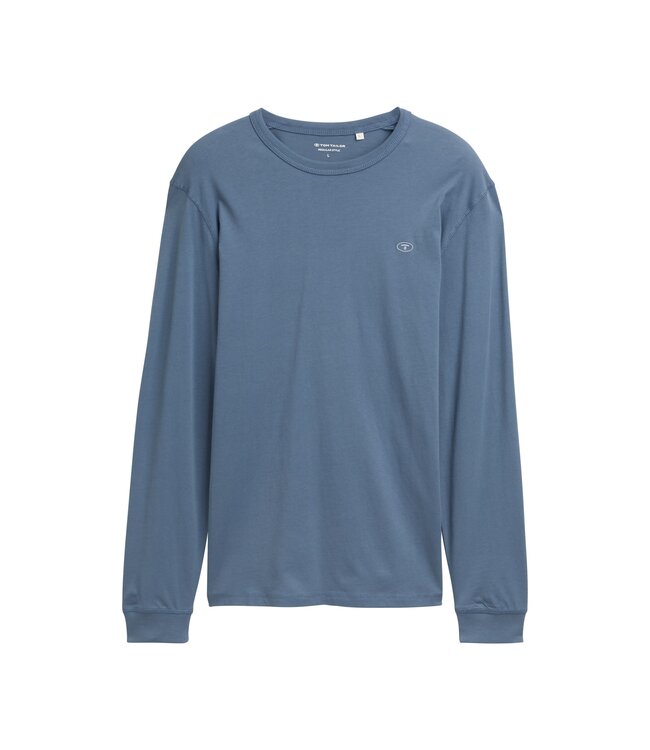 Tom Tailor Basic cotton long-sleeved shirt