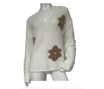 Point Zero Long Sleeve Knit Sweater