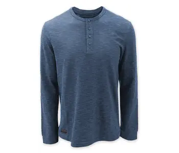 Point Zero 2-tone wide slub jersey long-sleeve Top