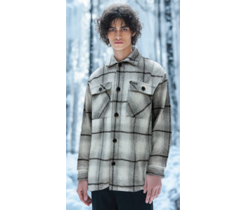 Point Zero Checked Pattern Jacket