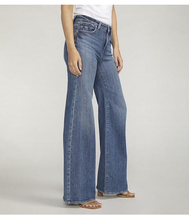 Silver Jeans  ISBISTER WIDE LEG HIGH RISE JEAN