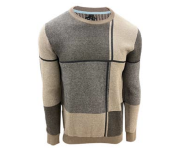 Point Zero  Colour Block Cotton Sweater