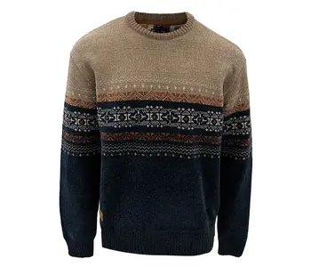 Point Zero  COOPER Crew Neck Jacquard Sweater