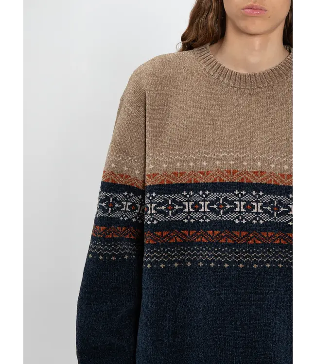 Point Zero  COOPER Crew Neck Jacquard Sweater