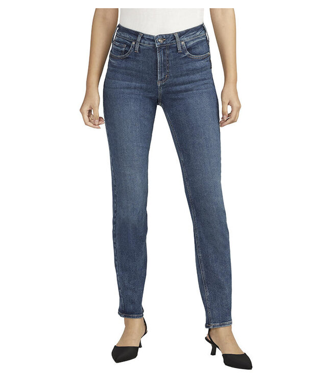 Silver Jeans  Infinite Fit Mid Rise Straight Leg Jeans