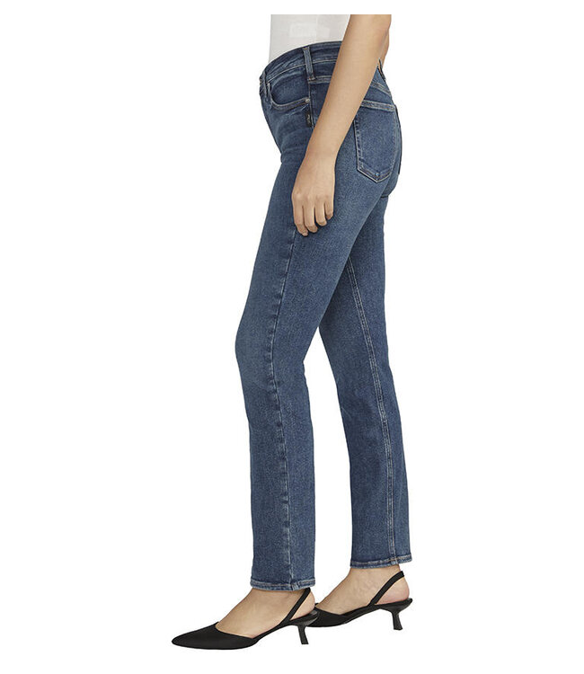 Silver Jeans  Infinite Fit Mid Rise Straight Leg Jeans