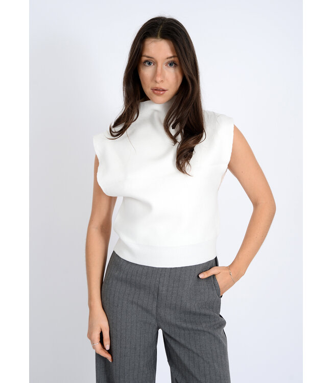 RD Style Selby Sleeveless Funnel Neck Vest