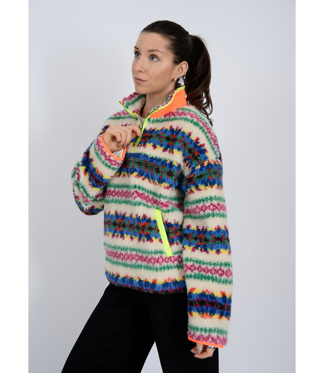RD Style ALTA SHERPA 1/2 SNAP FRONT PULLOVER
