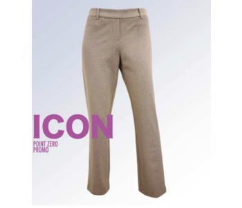 Point Zero Pull On Straight Leg Ponte Pant