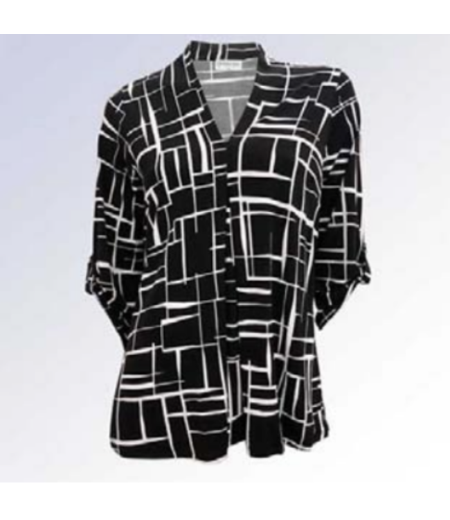 Point Zero  Jersey Long Sleeve Blouse