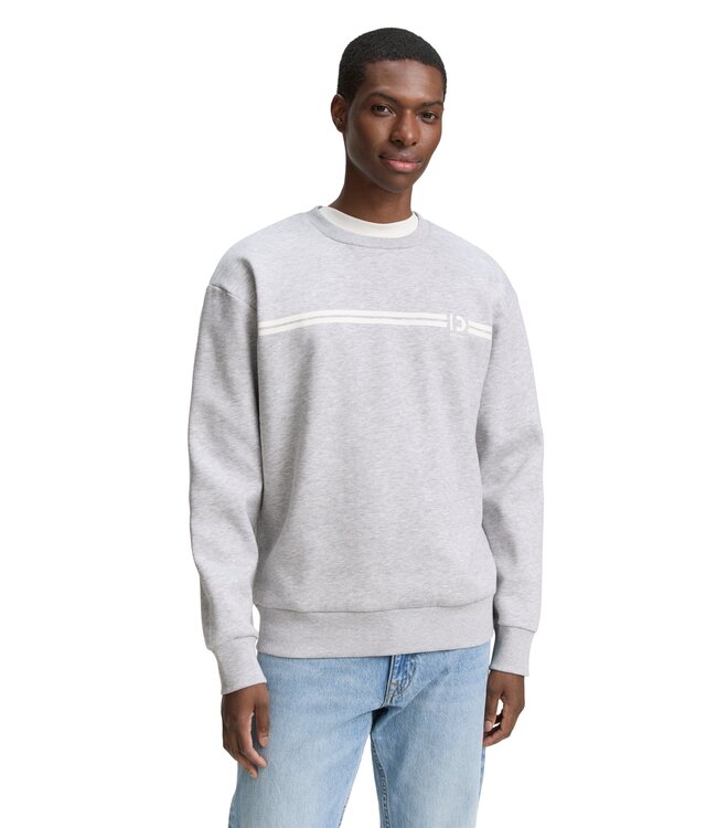 Tom Tailor printed crewneck sweater