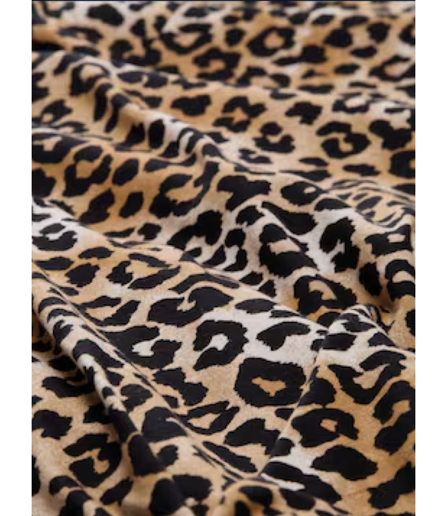 Tom Tailor Leopard Print T-shirt with knot detail