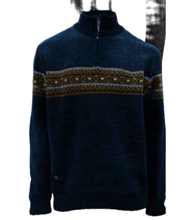 Point Zero Mock Zip Polar Fleece Sweater