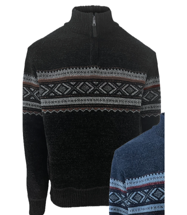 Point Zero Mock Zip Polar Fleece Sweater