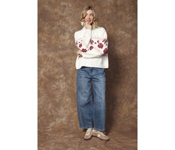 RD Style GIORGIA LONG SLEEVE TROYER NECK PULL-OVER