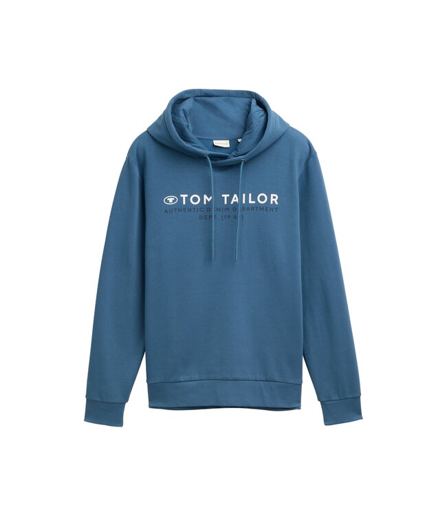TOM TAILOR Hoodie sweatshirt with logo print