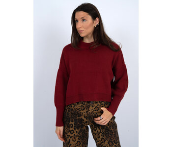 RD Style Long Sleeve Crew Neck Pullover