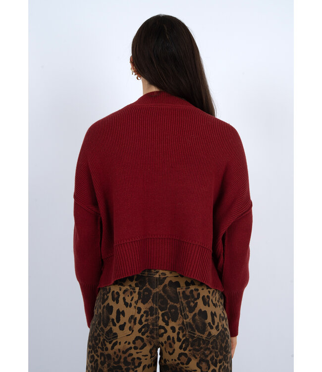 RD Style Long Sleeve Crew Neck Pullover