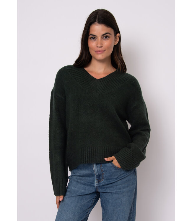 RD Style LONG SLEEVE V-NECK PULL-OVER