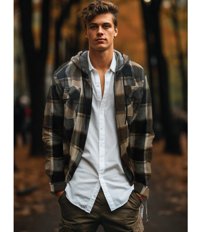 Point Zero Polar Fleece Hooded Jacket Full Zip