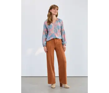 FDJ Olivia Wide Leg Denim Bronze