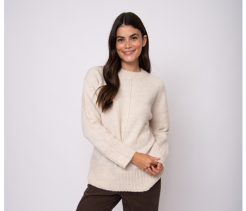 RD Style ARIADNE LONG RAGLAN CREW NECK SWEATER