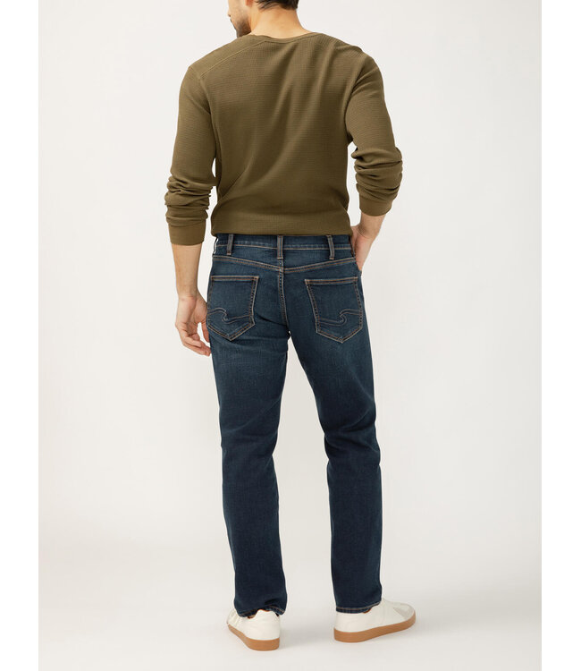 Eddie Classic Athletic Fit Tapered Leg Jeans